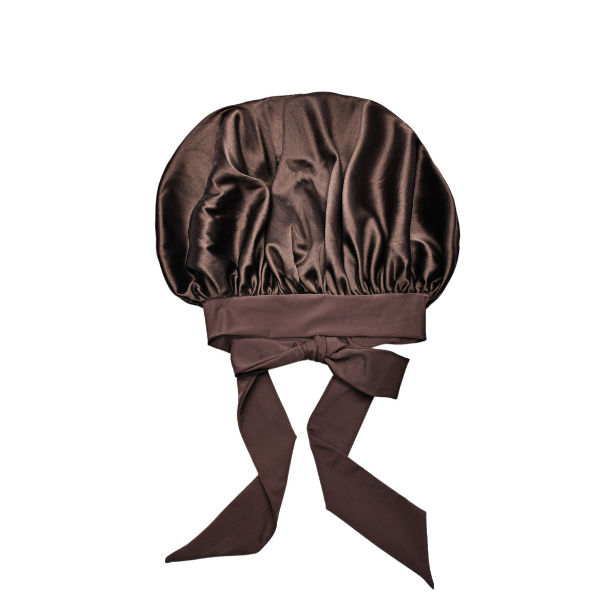 Bonnet à nouer en satin multi-usage